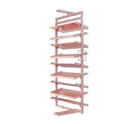360° Rotating Shoe Rack Adjustable 9-Tier Pull-Out Shoe Cabinet Veal Sto nizer for Space-Saving Shoe Sto Soluts