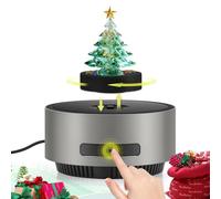 360° Rotating Stage Magnetic Levitation Display Stand, Automatic Lifting Lowering Levitating Display, Antigravity Floating Display, Automatic Rotation Magnetic Levitating Decor, Load 400g