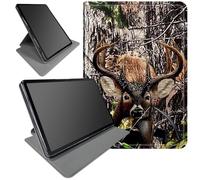 360° Rotating Stand Case for Lenovo Tab Lenovo Tab M10 Plus 10.3"- Smart Protective Cover with Auto Wake/Sleep,Full-Body Kickstand Case,Deer Camouflage