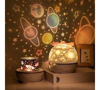 360° Rotating Starry Sky Projector Light,Dream Wish Bluetooth Music Box,Night Light with Remote Control Function,Suitable for Children's Rooms,Bedrooms,Parties,Plug-in-Type