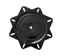 360 Rotating Swiveling Chair Rod Stool Semi Ball Bearing Swiveling Design Caster Sturdy Steel Base Office Use Caster Furniture Base