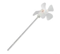 360° Rotating Teaching Model Having Science Indication Plastic Experiments Wind Turbine Generator Smallest Educational Use - Blue Green Construction for Ideal for Stem for Led