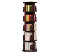 360° Rotating Tower Bookshelf, 2/3/4/5/6-Tier Space-Saving Modern Design for Living Room & Bedroom (40 x 159 cm) - Stylish Storage Solution