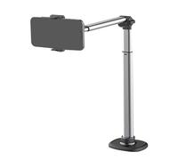 360 Rotating Video Recording Selfie Stand - Adjustable Retractable Phone Holder For Vlogging And Photography | Durable Aluminum Alloy Tripod Mount For Live Broadcast Reading Studying 1 Piece
