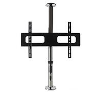 360° Rotating Wall Bracket for 32-65 Inch LCD TV Electric Height Adjustable Video Wall Mount Partit TV Stand for Optimal Viewing Angle and Space-Saving Design