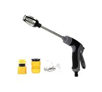 360° Rotating Waterblitz Pressure Washer, Waterblitz High-Pressure Nozzle, with Long Rod & 3* Plastic Joints, Various Spray Effects, Equipped with Metal Joints, for All Hoses (1 pc)