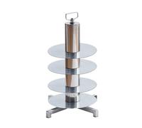 360° Rotating Wire Spool Rack Dispenser, Cable Unng Holder for 1-5 Reels, Heavy-Duty Wire Installer Reel nizer for Electl Industrial Use