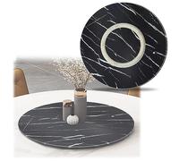 360° Rotating Wooden Serving Platter Round Lazy Susan for Dining Table 50-100 cm Perfect for Easy Food Sharing Elegant Dinnerware Accessory Ideal for Family Gatherings