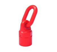 360° Rotation Hoist Ring M8-M42, Internal Thread Type Lifting Tools, 0.4-13T Swivel Hoist Ring for Crane Machinery Parts(M10*15-load 0.6t)