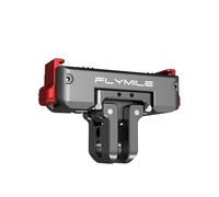 360° Rotation Magnetic Quick-Release Mount for DJI OSMO Nano and Action 6 Pro, Action Camera Adapter for Selfie Stick Backpack Helmet Bike Car Mounting (Aluminum Alloy)