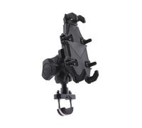 360° Rotation Phone Holder Motorcycle Phone Clip Shockproof Handlebar Mobile Phone Holder GPS Bracket For Ya&ma&ha For Mt03 Mt07 Mt09 Mt10 Mt25 Mt125 FZ07 FZ09 Tracer 7 9 700 900 Gt(Handlebars)