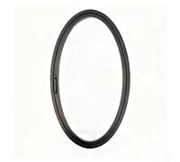 360° Rotation Round Window,Flush Mount Aluminum Porthole Windows,Household Pivot Casement Window,Tempered Glass Ventilation Shed Window for Kitchen,Bedroom,Basement(Black1,60cm*30cm/24in*12in)