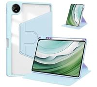 360 Rotation Stand Case Suitable For Huawei MatePad Pro 13.2inch 2023/2025 Shockproof Hard Clear Back With Pen Holder Cover(Sky blue,MatePad Pro 13.2 2025)
