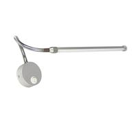 360° Rotation Wall Sconces 6W LED Bedside Reading Lamp Silver Wall Light Background Walls Decorative Wall Lamp Hardwired Wall Lighting Fixture for Living Room Restaurant Loft -66