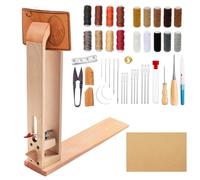360° Rotation Wooden Stitching Pony, Leather Stitching Pony Clamp Kit