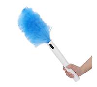 360 Spin Electric Feather Duster, 180 Bendable Motorized Dust Wand Wireless Duster Vacuum Dust Collector Cleaning Brush Window Blinds Furniture Cleaning Tool Household Helper for Home Office