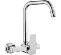 360° Swivel Ch Kitchen Faucet - Wall-Mounted Sink Mixer with Dual Mode - Contemporary Kitchen Tap for Efficient Water Flow and Versatile Use