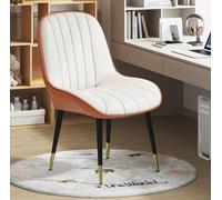 360° Swivel Dining Chairs Set of 4 High Back Leather Upholstered Kitchen & Office Stools with Sturdy Metal Legs for Home Living Room Lounge & Bedroom