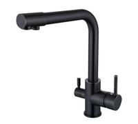 360° Swivel Kitchen Faucet Filter, 3-Way Tap with Hot & Cold Water Mixer, Easy Install, High-Pressure, & Stylish Kitchen Sink Tap