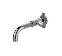 360° Swivel Kitchen Faucet - Single Handle Wall-Mounted Cold Water Tap for Sink, Ideal for Balcony & Bathroom, G1/2 Connection, 20 CM Length