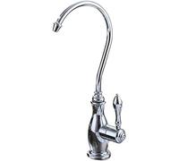 360° Swivel Kitchen Faucet with Water Filter Retro Chrome Drinking Water Tap HighQuality Kitchen Sink Mixer Durable and Stylish Design for Home Use