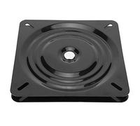 360° Swivel Plate, 10in A3 Steel Plate 360° Universal Square Bar Stool Swivel Base Replacement, Suitable for Furniture Chair, Office Chair, Car Chair