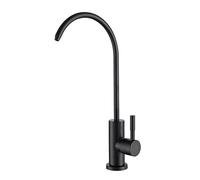 360° Swivel Reverse Osmosis Faucet Black Single Hole Drinking Water Tap Cold Water Purifier for Kitchen Premium Osmosis Filter Faucet.