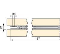 360° Swivel Rotating Base for Cabinets & TV Screens - Emuca Steel Black