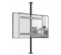 360° Swivel TV Stand for LCD Adjustable Ceiling Mount Tilt & Rotate Base for Mobile TV Compatible with LED Displays Ideal for Partition Walls SpaceSaving Solution