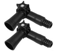 360° Telescopic Pole Swivel Joint Angle Adapter for Cleaning, Gutter Maintenance & High-Reach Tasks - Compatible with 3/4" Threaded Exten(2PCS)