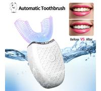 360° Ultrasonic Automatic Electric Toothbrush U-Shaped Wireless Brush