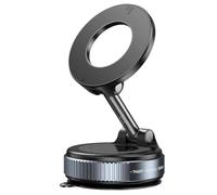 360° Vacuum Suction Cup Magnetic Phone Holder,2025 Foldable and Adjustable Magnetic Suction Phone Mount for Magsafe All Phones Universal Rotatable Cellphone Holder Stand for Car/Mirror/Smooth Surface