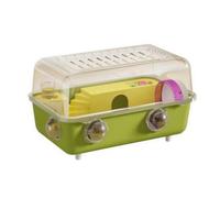 360° Viewing Two-Layer Hamster Cage, Green, Youth Green, Basic Style - Landscape Cage 5-Piece Set, Youth Green