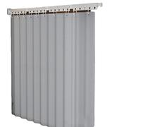 360° Wall-Mounted Folding Shower Curtain Rod - 3-Fold 4-Fold 5-Fold Options Telescopic Design 2 Installation Methods Ideal for Bathroom & Clothes Drying Rack.