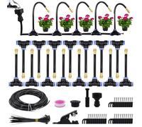 360° Watering Kit 15 m - Flexible Spray - for Garden & Raised Bed