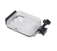360 Waterproof Housing Case - 45m Depth Rating, Touchscreen-Compatible Design with High-Transparency PC Lens & Stainless Steel Frame for Underwater Photography