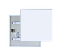 360 Watts Electric Panel Heater With Thermostat, Energy Efficient, Wall Mounted, Ceiling or Freestanding, Infrared 595 x 595 MM for Recessed Ceiling