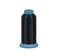 3600 Meters 0.25MM Wide Strong Bonded Nylon Sewing Threads Black Nylon Thread for Upholstery,Sewing,Purses,Bags,Canvas,Cowhide