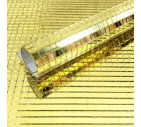 3600 Piece Mosaic Tile Set Perfect for DIY Disco Ball and Interior Decoration Ideas (Gold)