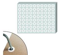 3600 Pieces - Hole Punch Reinforcement Stickers, Paper Hole Reinforcers, Ring Binder Protector - White