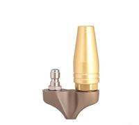 3600 PSI Reverse Turbo Sewer Drain Jetter Nozzle with 3/8 and 1/4 Quick Connection Compatible with For Pressure Washers for Efficient Pipeline Cleaning (3/8Quickly put)