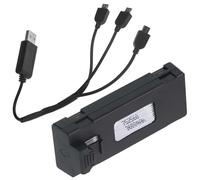 3600mAh High ABS Battery for E88 / E99 / E89 / P1 / K7 / E55 Remote Lithium Batteries Enhances Durability Long Last Aerials Photography Battery