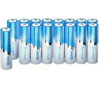 3600mWh Rechargeable Lithium AA Batteries, 16 Pack High Capacity 1.5V Constant AA Li-ion Rechargeable Batteries Compatible with Blink Cameras and More