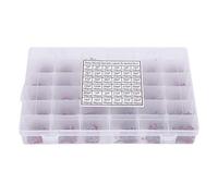 3600Pcs Ceramic Capacitor Kit, Multilayer Assortment, 36 Specifications 1pF - 100nF 50V with Storage Box, Fixed Axial for Electronic Components Capacitance Meters
