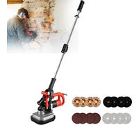 3600W Floor Grinder, 6-Speed Concrete Polisher with 4 Diamond Pads & Extension Rod