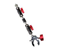 360Degree Rotating Ball Head Camera Metal Clamp Mount 1/4 Thread Screw For DSLR Camcorder Light Stand Accessories Action Camera Accessories Clamp