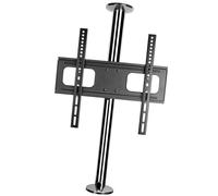 360Degree Rotating TV Stand Adjustable Floor Mount for LCD TVs Full Tilt and Swivel Perfect for Room DividersSturdy Base for Optimal Viewing