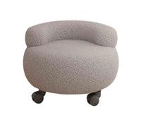 360Degree Swivel Rolling Stool Low Round Pedicure Chair Wheeled Seat for Salon Home Library GarageComfortable Tabouret à Poulie for Versatile Use