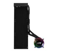360mm Lian Li Hydroshift II LCD-C 360N AIO Liquid CPU Cooler, Black, Fanless, 2.