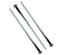 360mm Screws M12 Coach Screws Wood Hex Head Width 19mm Zinc Plated Sleeper Concrete Screw Hexagon Lag Half Thread Bolts Silver Long 14 inch x 0.5 inch 12mm Box of 3pcs